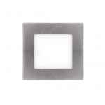 Downlight panel LED Cuadrado 92x92mm Niquel 4W 